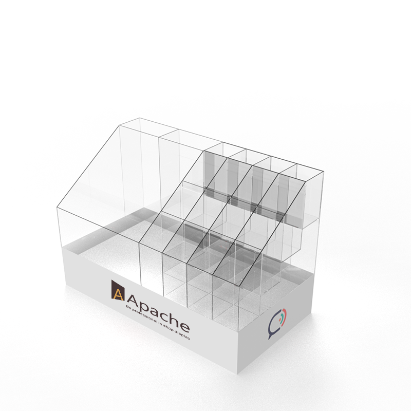 Customizable Double-Sided Heavy Duty Acrylic Cell Phone Accessories Display Stand for Phone Stores and Supermarkets — view 3