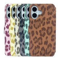 Étui de téléphone à clapet en PU texturé litchi de luxe avec compartiments intérieurs pour cartes, support pliable et protection à 360° pour iPhone 15 Pro Max
