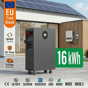 แบตเตอรี่ LITHTECH EU Stock Lifepo4 51.2V 280Ah 314AH 5kW 10kW 15kW ระบบพลังงานแสงอาทิตย์พร้อม JK BMS - Product Image 1