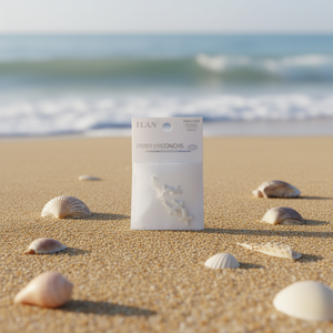 Perline a forma di croce Ilan 10x14 mm colore naturale per creazione di gioielli fai da te 5 pezzi - Product Image 2