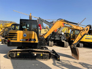 Excavadora de cadenas usada SANY 55PRO de 5 toneladas para excavación y expansión de estanques de peces, con potencia estable y mayor autonomía. - Product Image 6