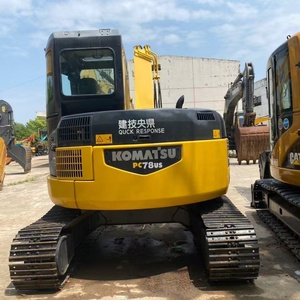 Excavadora Usada Komatsu PC78 56 55 60 70 de 5.6 Toneladas, Excavadora Hidráulica de Cadenas Usada, Komatsu PC55 56 60 70 78 de Segunda Mano - Product Image 3