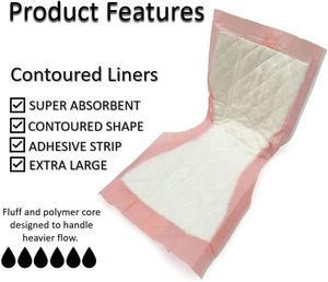 Serviettes hygiéniques post-partum à flux abondant pour femmes - Super absorbantes, extra longues, <span class=keywords><strong>protection</strong></span> de nuit, jetables de qualité hospitalière - Product Image 3