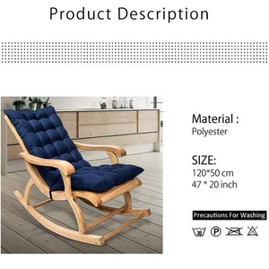 <strong>Garden</strong> Rocking <strong>High</strong> <strong>Back</strong> <strong>Chair</strong> Cushions - Product Image 3