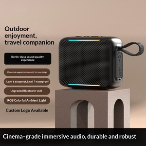 Haut-parleur étanche IPX8 RGB de qualité supérieure, portable, sans fil, pour l'extérieur, avec basses puissantes, compatible avec carte TF, appareil audio de haute qualité - Product Image 1