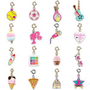 Nouvelle Collection Été 2026 : Pendentif Pizza DIY en Titane Électroplaqué pour Lunettes, Combinaison Libre, Style Européen et Américain - Product Image 1