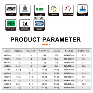 XINGYUN XY10MA 1g الصناعية الإلكترونية الرقمية الدقة مختبر مقياس الوزن - Product Image 3