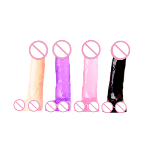 Günstige und Hochwertige Mini Weiche Jelly-Dildos Kleine Künstliche Saugnapf-Penisse <span class=keywords><strong>Vagina</strong></span> Anal Plug Sexspielzeug für Frauen Masturbator - Product Image 2