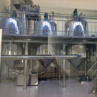 Machinerie de raffinage d'huiles pour le traitement d'huiles végétales brutes, ligne complète de raffinage d'huiles comestibles