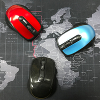 Ratón inalámbrico para juegos de 2.4GHz con DPI ajustable, 4 botones, ratón óptico inalámbrico para jugadores con receptor USB para PC, computadora portátil