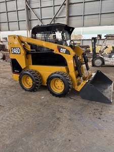 Chargeuse compacte sur pneus Cat246D d'occasion, prix usine, Cat246, meilleur prix, bonnes performances, machine de construction d'occasion Caterpillar246D - Product Image 5