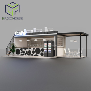Magic House 2022 Negozio di Caffè Modulare di Lusso in Container Prefabbricato da 20 Piedi, Molto Richiesto - Product Image 6
