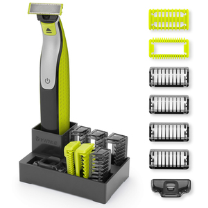 Kit de Repuesto de Peines Guía para Recortadora de Barba y Vello Facial One Blade QP2520 <span class=keywords><strong>QP2530</strong></span> QP2620 con Soporte - Product Image 1