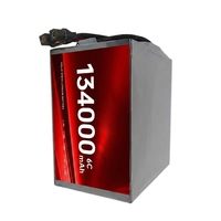 Batterie semi-solide d'origine haute densité 300Wh/kg 134000mAh 47.4V, type pochette, cathode certifiée CE, 6S 12S 24S HV