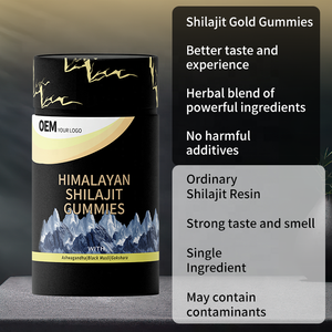 Gomitas de Shilajit Doradas al por Mayor OEM con Ácido Fúlvico y Múltiples Minerales para Energía y Apoyo Inmunológico - Product Image 2