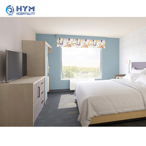 Thiết Kế Hiện Đại Nhà 2 Suites Bởi Hilton Chuỗi Khách Sạn Dự Án Vua Phòng Ngủ Studio Bộ Với Đồ Nội Thất Bằng Gỗ - Product Image 3