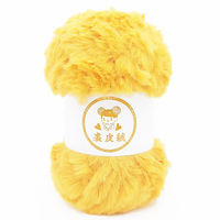 100g Pelz Samt Mischgarn Schal Pelz faden Gewebtes Imitation Nerz garn Hand gewebtes Nerz Samt Spezial garn