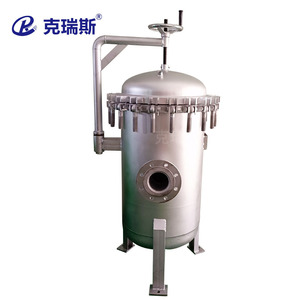คริส ฟิลเตรชั่น ถุงกรองสแตนเลส DN40 อุปกรณ์กรองน้ำแบบแรงดัน - Product Image 1