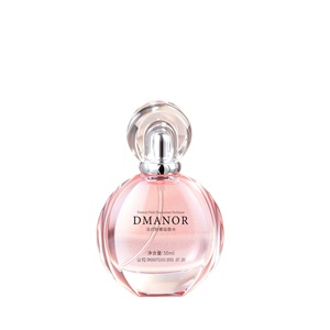 Eau de parfum pour femmes Pink Encounter, parfum floral, flacon rond en verre, longue tenue, parfum pour femme, OEM, étiquette privée, vente en gros - Product Image 1