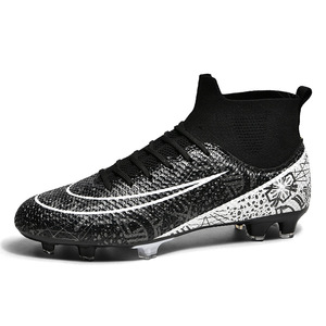 Giày bóng đá nam cao cổ mùa hè cỡ lớn, thời trang xu hướng mới 2024, bán buôn, tùy chỉnh, chuyên nghiệp, xuất khẩu - Product Image 2