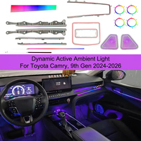 Für Toyota Camry 2024-2026 Ambientebeleuchtung |   26-LED Phantom Farbige Dynamische Vier-Türen-Zentralsteuerung APP-Kit