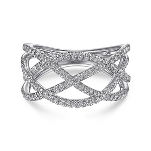 Anello Traforato Thorn Crossover per Donne, Gioiello da Dito in Stile Hip Hop e Street Fashion - Product Image 1