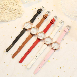 Orologio da Polso <span class=keywords><strong>al</strong></span> Quarzo PU Semplice con <span class=keywords><strong>Gatto</strong></span>, Bracciale alla Moda con Piccoli Indici, Orologio da Donna per Studentesse Ragazze Signore, Regalo Estivo per Feste - Product Image 2