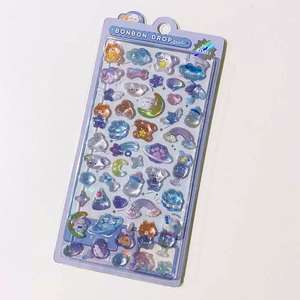 2025 personalizado lindo 3D PVC pegatina pegatinas decorativas juguetes de bebé pegatinas 3D para niños - Product Image 3