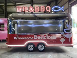 Food Truck Mobile Food Catering Trailer Fully Equipped Outdoor Mobile <b>Beer</b> Ice Cream Coffee Carts Food Trailers Fully Equipped - Product Image 6