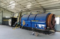 Machine de pyrolyse Lanning, usine de pyrolyse de recyclage des pneus et des plastiques, machines de pyrolyse du caoutchouc
