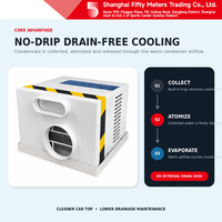 Promotion : Climatiseur de cabine d'ascenseur en métal pour hôtels et appartements, à faible bruit et sans drainage, pour ascenseurs de passagers