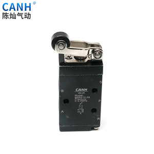 วาล์วควบคุมลมแบบลูกกลิ้ง Canh Mechanical Valve รุ่น M5L210-08 แบบ 2 ตำแหน่ง 5 ทาง - Product Image 2