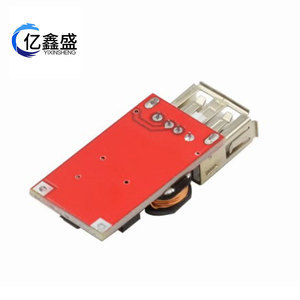 โมดูลชาร์จในรถยนต์ YIXINSHENG 12-24V เป็น 5V USB 3A พร้อมแผงวงจรสีแดง ตรวจสอบแรงดันไฟฟ้า ชาร์จเร็ว - Product Image 3