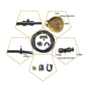 Hệ Thống Làm Mát Phun Sương Nước Tĩnh Điện Brass Jet <span class=keywords><strong>Spray</strong></span> Nozzle - Product Image 5