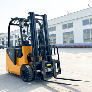 Xe nâng điện ba bánh hạng nặng, động cơ dẫn động kép, tải trọng 2 tấn, lốp đặc, thiết kế nhỏ gọn, cột nâng hai tầng, chiều cao nâng 3-6m - Product Image 4