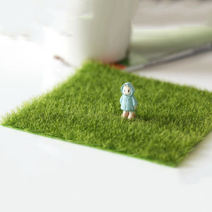 Mini-herbe artificielle pour décorations paysagères, fausse prairie, écosystème en bouteille, accessoires de bricolage en plastique - Product Image 4