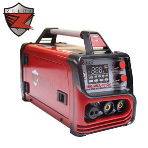 เครื่องเชื่อมไฟฟ้าสองแรงดัน 110v/220v <span class=keywords><strong>ไม่</strong></span><span class=keywords><strong>ใช้</strong></span><span class=keywords><strong>แก๊ส</strong></span> CO2 เครื่องเชื่อมอินเวอร์เตอร์ 5 in 1 เครื่องเชื่อมมิก 160 แอมป์ - Product Image 1