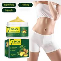 Crème amincissante et brûle-graisse à base de gingembre pour le ventre, crème de massage bio anti-cellulite et stimulante pour la sudation