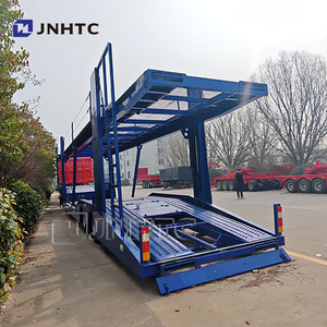 Prix usine 2 essieux voiture transporteur transporteur 8 unités voitures Semi camion <span class=keywords><strong>remorque</strong></span> avec ascenseur hydraulique voiture transporteur Semi <span class=keywords><strong>remorque</strong></span> - Product Image 4
