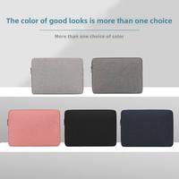 Housse de protection pour ordinateur portable et tablette en polyester, 14 pouces, imperméable, antichoc, anti-poussière, résistante à l'usure, pliable, simplicité urbaine