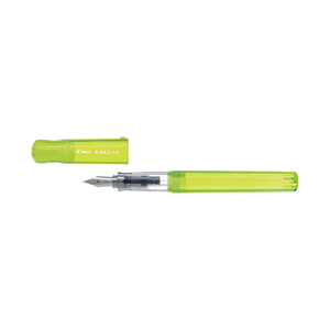 Stylo plume démonstrateur transparent FKA-1SR, pointe en acier souriante, tailles F et M, cinq couleurs transparentes vives - Product Image 5