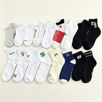 Chaussettes pour enfants personnalisées, 100% coton, respirantes, confortables, pour un usage quotidien, logo OEM ODM, couleur personnalisée