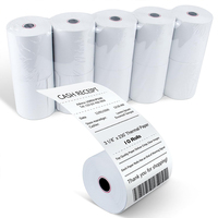 Rouleau de papier thermique 80mm pour caisse enregistreuse, reçus de paiement, ATM, 80x80