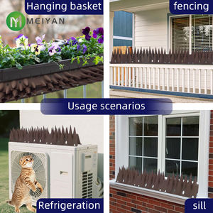 Repellente per uccelli da esterno 30cm PP punte per piccioni eco-friendly - Product Image 4