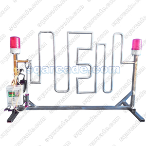 Parc d'attractions Réaction géante personnalisée Buzz Wire Interactive Challenge Science Jeu de labyrinthe électrique - Product Image 6