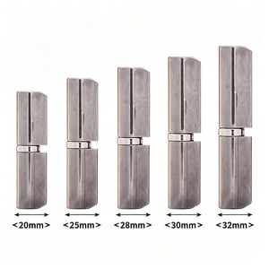 Cerniera a saldare <span class=keywords><strong>in</strong></span> <span class=keywords><strong>ferro</strong></span> resistente, realizzata con precisione, con rotazione a 360°, profilo a goccia, spessore 18mm/10mm, <span class=keywords><strong>per</strong></span> saldatura facilitata. - Product Image 2