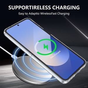 Cao Cấp Không Màu Vàng Từ Tinh Thể Rõ Ràng PC + Glass Gấp Trường Hợp Điện Thoại Đối Với Samsung Z Lật 6 5G Trường Hợp - Product Image 4