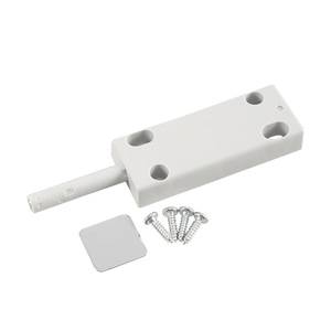 Mécanisme de poussée pour ouvrir les tiroirs, poignée de porte d'armoire en plastique ABS, dispositif de rebond à ouverture automatique pour armoire, design minimaliste - Product Image 3