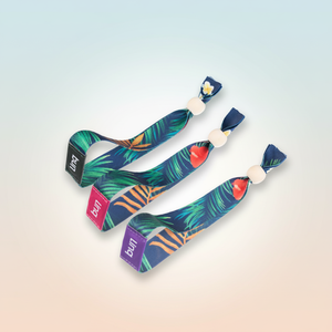 Pulsera Tejida de Tela de Poliéster y Nailon para Navidad, Barata, al por Mayor, para Fiestas, Festivales y Eventos - Product Image 1