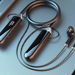 <span class=keywords><strong>Casque</strong></span> d'écoute sans fil 5.0 Neckband Earphones Sports Waterproof TWS Earbuds Headset With Mic - Product Image 2